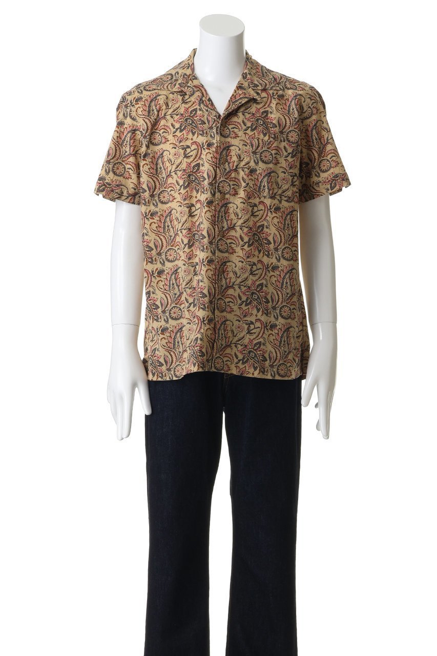 【ブルックス ブラザーズ/Brooks Brothers / MEN】の【MEN】コットン ブロックプリントパターン ペイズリー オープンカラーシャツ Regular Fit 人気、トレンドファッション・服の通販 founy(ファニー) 　ファッション　Fashion　メンズファッション　Fashion for Men　インド　Indian Textile　ヴィンテージ　Vintage Style　ショート　Short, Short Length　スリット　Slit, Slit Detail　スリーブ　Sleeve, Long Sleeve / Short Sleeve　センター　Center, Center Line　テクスチャー　Texture, Textured Fabric　パターン　Pattern, Design Print　フィット　Fit, Slim Fit　ブロック　Block, Solid Block Pattern　プリント　Print, Printed Pattern　プリーツ　Pleats, Pleated　ペイズリー　Paisley, Ethnic Pattern　ボックス　Boxy, Box Shape　ポケット　Pocket, Pocket Detail　半袖　Short Sleeve, Half Sleeve　リネン　Linen, Linen Fabric　レギュラー　Regular, Standard Fit　新作・新入荷　New Arrivals / New In　other-2|ID: prp329100004933098 ipo3291000000037027127