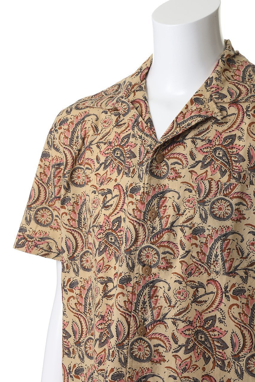 【ブルックス ブラザーズ/Brooks Brothers / MEN】の【MEN】コットン ブロックプリントパターン ペイズリー オープンカラーシャツ Regular Fit 人気、トレンドファッション・服の通販 founy(ファニー) 　ファッション　Fashion　メンズファッション　Fashion for Men　インド　Indian Textile　ヴィンテージ　Vintage Style　ショート　Short, Short Length　スリット　Slit, Slit Detail　スリーブ　Sleeve, Long Sleeve / Short Sleeve　センター　Center, Center Line　テクスチャー　Texture, Textured Fabric　パターン　Pattern, Design Print　フィット　Fit, Slim Fit　ブロック　Block, Solid Block Pattern　プリント　Print, Printed Pattern　プリーツ　Pleats, Pleated　ペイズリー　Paisley, Ethnic Pattern　ボックス　Boxy, Box Shape　ポケット　Pocket, Pocket Detail　半袖　Short Sleeve, Half Sleeve　リネン　Linen, Linen Fabric　レギュラー　Regular, Standard Fit　新作・新入荷　New Arrivals / New In　other-5|ID: prp329100004933098 ipo3291000000037027132