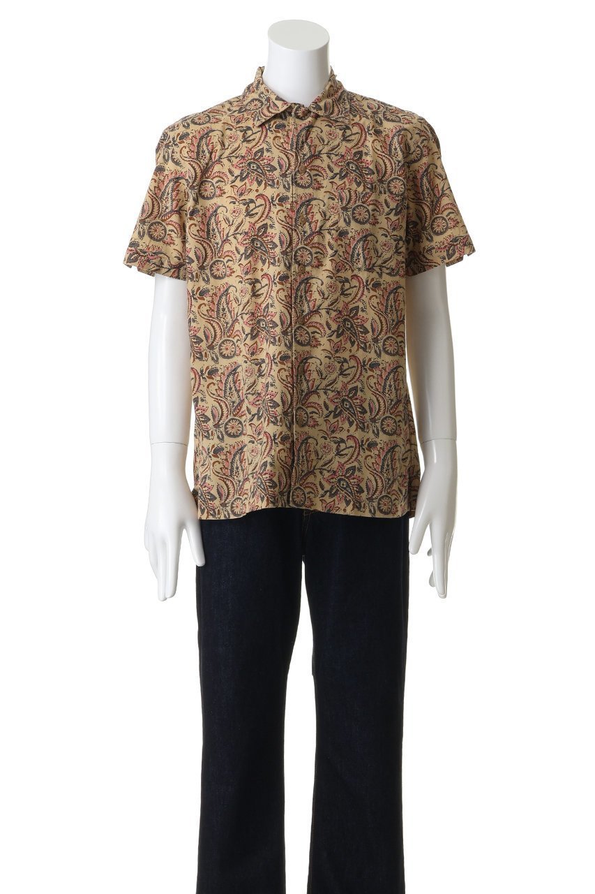 【ブルックス ブラザーズ/Brooks Brothers / MEN】の【MEN】コットン ブロックプリントパターン ペイズリー オープンカラーシャツ Regular Fit 人気、トレンドファッション・服の通販 founy(ファニー) 　ファッション　Fashion　メンズファッション　Fashion for Men　インド　Indian Textile　ヴィンテージ　Vintage Style　ショート　Short, Short Length　スリット　Slit, Slit Detail　スリーブ　Sleeve, Long Sleeve / Short Sleeve　センター　Center, Center Line　テクスチャー　Texture, Textured Fabric　パターン　Pattern, Design Print　フィット　Fit, Slim Fit　ブロック　Block, Solid Block Pattern　プリント　Print, Printed Pattern　プリーツ　Pleats, Pleated　ペイズリー　Paisley, Ethnic Pattern　ボックス　Boxy, Box Shape　ポケット　Pocket, Pocket Detail　半袖　Short Sleeve, Half Sleeve　リネン　Linen, Linen Fabric　レギュラー　Regular, Standard Fit　新作・新入荷　New Arrivals / New In　other-6|ID: prp329100004933098 ipo3291000000037027134