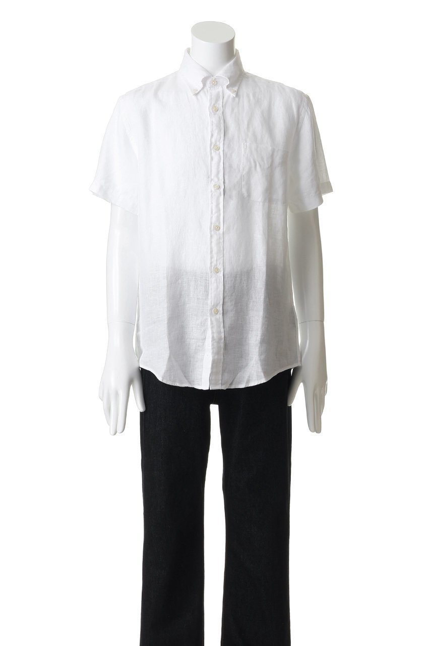 【ブルックス ブラザーズ/Brooks Brothers / MEN】の【MEN】アイリッシュリネン ショートスリーブ スポーツシャツ Regular Fit 人気、トレンドファッション・服の通販 founy(ファニー) 　ファッション　Fashion　メンズファッション　Fashion for Men　エレガント 上品　Elegant　吸水　Absorbent, Quick-Dry　ショート　Short, Short Length　シンプル　Simple, Minimal　スタイリッシュ　Stylish, Fashionable　スポーツ　Sports, Activewear　スリーブ　Sleeve, Long Sleeve / Short Sleeve　センター　Center, Center Line　ダウン　Down, Puffer　ネップ　Nepp, Slub Yarn　フィット　Fit, Slim Fit　プリーツ　Pleats, Pleated　ボックス　Boxy, Box Shape　ポケット　Pocket, Pocket Detail　半袖　Short Sleeve, Half Sleeve　リネン　Linen, Linen Fabric　レギュラー　Regular, Standard Fit　新作・新入荷　New Arrivals / New In　other-2|ID: prp329100004933105 ipo3291000000037027173