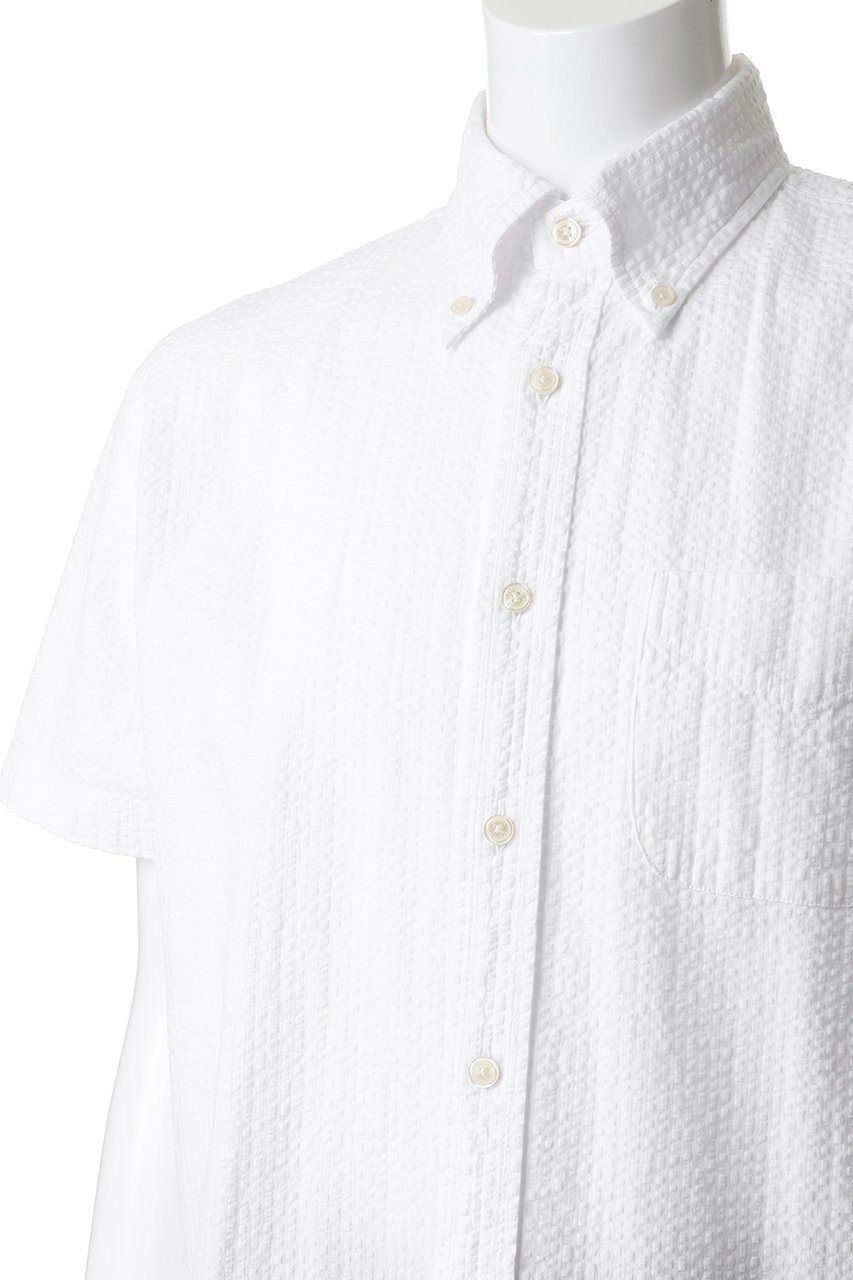 【ブルックス ブラザーズ/Brooks Brothers / MEN】の【MEN】ストレッチコットン シアサッカー ショートスリーブ カジュアルシャツ Regular Fit 人気、トレンドファッション・服の通販 founy(ファニー) 　ファッション　Fashion　メンズファッション　Fashion for Men　ショート　Short, Short Length　スタイリッシュ　Stylish, Fashionable　ストレッチ　Stretch, Stretchy Fabric　スポーツ　Sports, Activewear　スリーブ　Sleeve, Long Sleeve / Short Sleeve　センター　Center, Center Line　タンク　Tank Top, Sleeveless Top　ダウン　Down, Puffer　フィット　Fit, Slim Fit　プリーツ　Pleats, Pleated　ボックス　Boxy, Box Shape　ポケット　Pocket, Pocket Detail　レギュラー　Regular, Standard Fit　半袖　Short Sleeve, Half Sleeve　夏　Summer　定番　Standard, Basic Item　新作・新入荷　New Arrivals / New In　羽織　Haori, Light Jacket　other-5|ID: prp329100004933107 ipo3291000000037027197