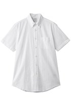 【ブルックス ブラザーズ/Brooks Brothers / MEN】の【MEN】ストレッチコットン シアサッカー ショートスリーブ カジュアルシャツ Regular Fit ホワイト|ID: prp329100004933107 ipo3291000000037241191