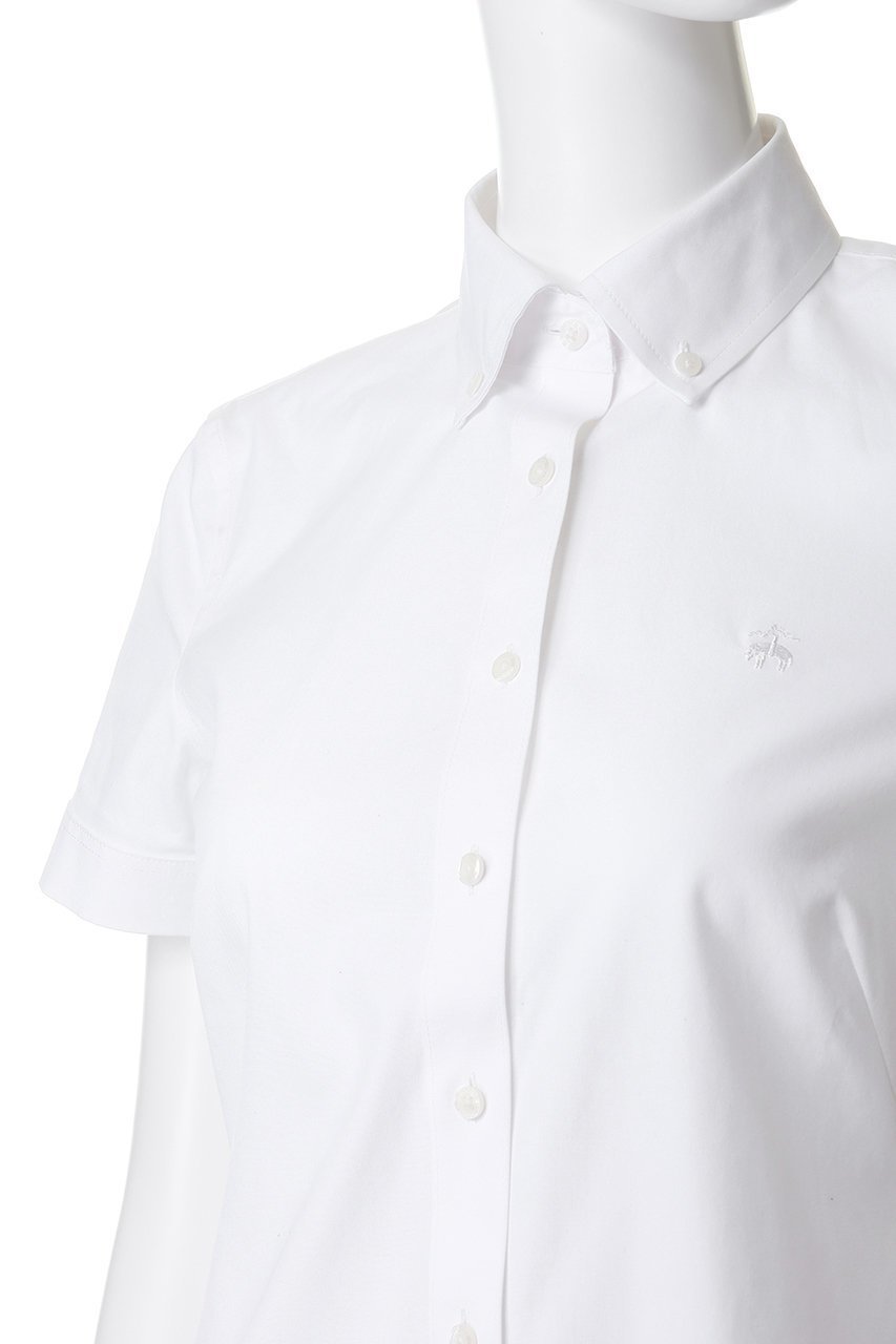 【ブルックス ブラザーズ/Brooks Brothers】のスーピマコットンストレッチ ショートスリーブ ボタンダウンシャツ Fitted Fit 人気、トレンドファッション・服の通販 founy(ファニー) 　ファッション　Fashion　レディースファッション　Fashion for Women　トップス・カットソー　Cut & Sew Tops　シャツ・ブラウス・オフィスカジュアル　Elegant Blouses & Button-Ups　シェイプ　Shape, Slim Fit　ショート　Short, Short Length　シンプル　Simple, Minimal　スタイリッシュ　Stylish, Fashionable　ストレッチ　Stretch, Stretchy Fabric　スリーブ　Sleeve, Long Sleeve / Short Sleeve　フィット　Fit, Slim Fit　ポケット　Pocket, Pocket Detail　半袖　Short Sleeve, Half Sleeve　夏　Summer　新作・新入荷　New Arrivals / New In　春　Spring　S/S・春夏　SS, Spring/Summer, Warm Season　other-5|ID: prp329100004933111 ipo3291000000037027217