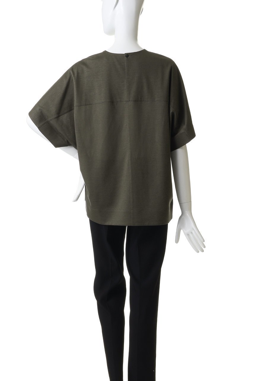 【エブール/ebure】の【4/24 0:00販売開始】ソフトドレープ Tブラウス 人気、トレンドファッション・服の通販 founy(ファニー) 　ファッション　Fashion　レディースファッション　Fashion for Women　トップス・カットソー　Cut & Sew Tops　シャツ・ブラウス・オフィスカジュアル　Elegant Blouses & Button-Ups　おすすめ　Recommended / Our Picks　なめらか　Smooth, Silky Texture　カットソー　Cut and Sewn Top　ショート　Short, Short Length　スリーブ　Sleeve, Long Sleeve / Short Sleeve　ドレープ　Drape, Draping Fabric　マニッシュ　Mannish, Boyish　ヨーク　Yoke, Yoke Design　エレガント 上品　Elegant　other-4|ID: prp329100004933124 ipo3291000000037027286