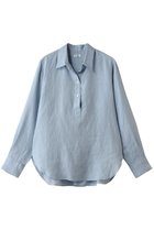 【ティアラ/Tiara】のリネンブラウス 人気、トレンドファッション・服の通販 founy(ファニー) ファッション Fashion レディースファッション Fashion for Women トップス・カットソー Cut & Sew Tops シャツ・ブラウス・オフィスカジュアル Elegant Blouses & Button-Ups シンプル Simple, Minimal スリーブ Sleeve, Long Sleeve / Short Sleeve リネン Linen, Linen Fabric ロング Long, Long-Length 夏 Summer 新作・新入荷 New Arrivals / New In 春 Spring S/S・春夏 SS, Spring/Summer, Warm Season thumbnail ブルー|ID: prp329100004933131 ipo3291000000037027315