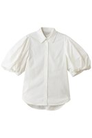 【フォルフォルモ/FORFORMO】のTuck Puff Sleeve Shirt 人気、トレンドファッション・服の通販 founy(ファニー) ファッション Fashion レディースファッション Fashion for Women トップス・カットソー Cut & Sew Tops シャツ・ブラウス・オフィスカジュアル Elegant Blouses & Button-Ups ショート Short, Short Length スリーブ Sleeve, Long Sleeve / Short Sleeve センター Center, Center Line バルーン Balloon, Balloon Silhouette ボトム Bottoms, Lower Wear マニッシュ Mannish, Boyish エレガント 上品 Elegant 新作・新入荷 New Arrivals / New In |ID:prp329100004933133