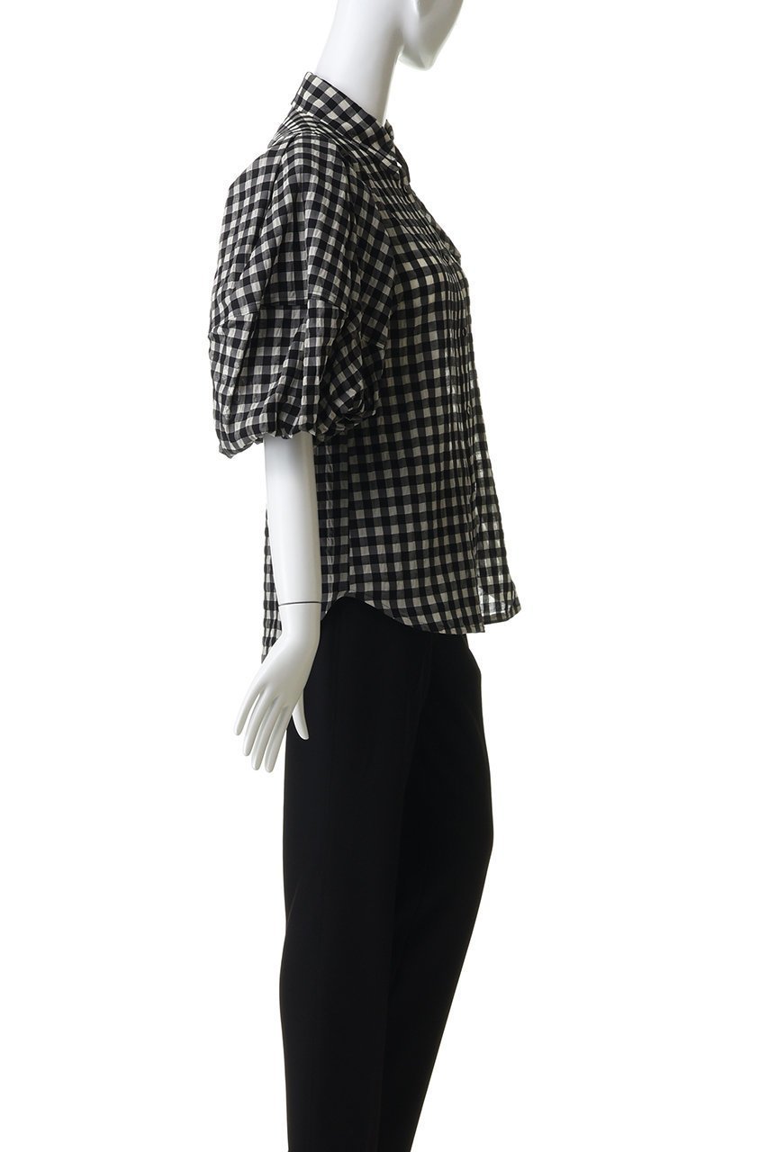 【フォルフォルモ/FORFORMO】のTuck Puff Sleeve Shirt 人気、トレンドファッション・服の通販 founy(ファニー) 　ファッション　Fashion　レディースファッション　Fashion for Women　トップス・カットソー　Cut & Sew Tops　シャツ・ブラウス・オフィスカジュアル　Elegant Blouses & Button-Ups　ショート　Short, Short Length　スリーブ　Sleeve, Long Sleeve / Short Sleeve　センター　Center, Center Line　バルーン　Balloon, Balloon Silhouette　ボトム　Bottoms, Lower Wear　マニッシュ　Mannish, Boyish　エレガント 上品　Elegant　新作・新入荷　New Arrivals / New In　other-3|ID: prp329100004933133 ipo3291000000037027332