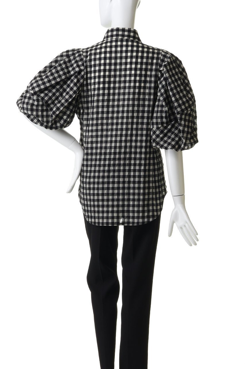 【フォルフォルモ/FORFORMO】のTuck Puff Sleeve Shirt 人気、トレンドファッション・服の通販 founy(ファニー) 　ファッション　Fashion　レディースファッション　Fashion for Women　トップス・カットソー　Cut & Sew Tops　シャツ・ブラウス・オフィスカジュアル　Elegant Blouses & Button-Ups　ショート　Short, Short Length　スリーブ　Sleeve, Long Sleeve / Short Sleeve　センター　Center, Center Line　バルーン　Balloon, Balloon Silhouette　ボトム　Bottoms, Lower Wear　マニッシュ　Mannish, Boyish　エレガント 上品　Elegant　新作・新入荷　New Arrivals / New In　other-4|ID: prp329100004933133 ipo3291000000037027334