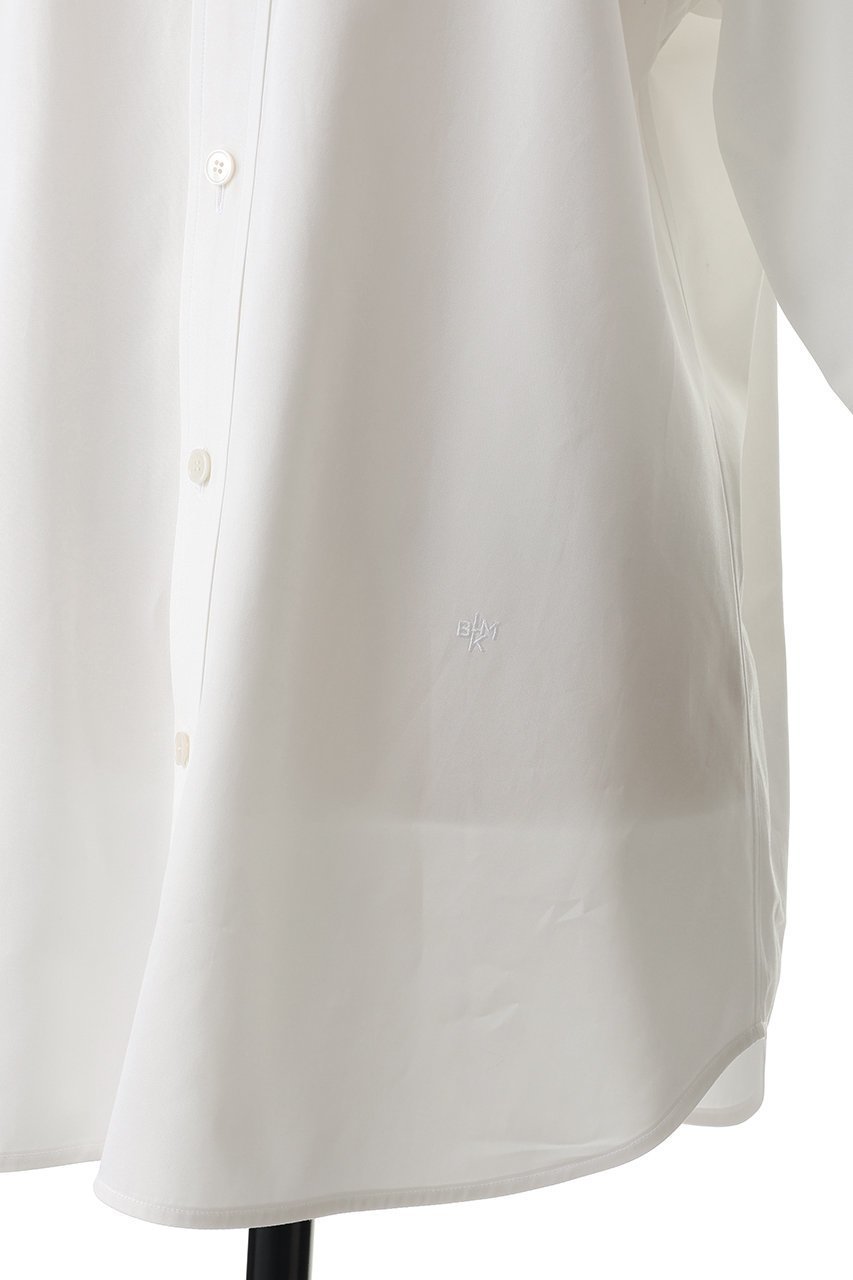 【ブラミンク/BLAMINK】のコットンショートスリーブシャツ 人気、トレンドファッション・服の通販 founy(ファニー) 　ファッション　Fashion　レディースファッション　Fashion for Women　トップス・カットソー　Cut & Sew Tops　シャツ・ブラウス・オフィスカジュアル　Elegant Blouses & Button-Ups　シェイプ　Shape, Slim Fit　ショート　Short, Short Length　スリーブ　Sleeve, Long Sleeve / Short Sleeve　新作・新入荷　New Arrivals / New In　other-5|ID: prp329100004933137 ipo3291000000037027356