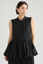 【カオス/Chaos】のカターニャチャンパカブラウス 人気、トレンドファッション・服の通販 founy(ファニー) ファッション Fashion レディースファッション Fashion for Women トップス・カットソー Cut & Sew Tops キャミソール&ノースリーブ Camisoles & Sleeveless Tops シャツ・ブラウス・オフィスカジュアル Elegant Blouses & Button-Ups キャンバス Canvas, Canvas Fabric 吸水 Absorbent, Quick-Dry 定番 Standard, Basic Item ノースリーブ Sleeveless, No-Sleeve フランス France, French フリル Frill, Ruffle フレンチ French, French Style ペプラム Peplum, Flared Hem ボトム Bottoms, Lower Wear リネン Linen, Linen Fabric ワッシャー Washer, Crinkled Finish おすすめ Recommended / Our Picks 夏 Summer エレガント 上品 Elegant 新作・新入荷 New Arrivals / New In thumbnail ブラック|ID: prp329100004933142 ipo3291000000037027380