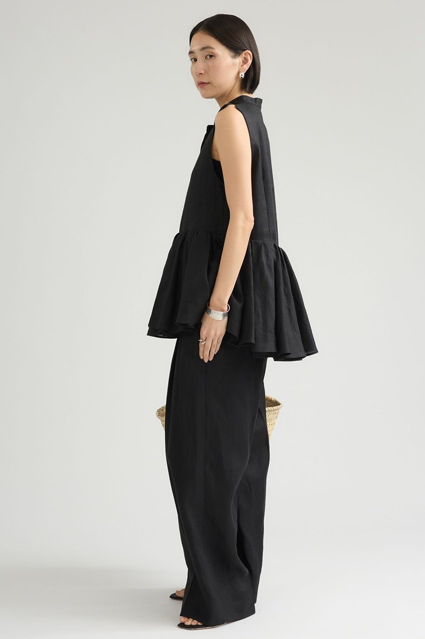 【カオス/Chaos】のカターニャチャンパカブラウス 人気、トレンドファッション・服の通販 founy(ファニー) 　ファッション　Fashion　レディースファッション　Fashion for Women　トップス・カットソー　Cut & Sew Tops　キャミソール&ノースリーブ　Camisoles & Sleeveless Tops　シャツ・ブラウス・オフィスカジュアル　Elegant Blouses & Button-Ups　キャンバス　Canvas, Canvas Fabric　吸水　Absorbent, Quick-Dry　定番　Standard, Basic Item　ノースリーブ　Sleeveless, No-Sleeve　フランス　France, French　フリル　Frill, Ruffle　フレンチ　French, French Style　ペプラム　Peplum, Flared Hem　ボトム　Bottoms, Lower Wear　リネン　Linen, Linen Fabric　ワッシャー　Washer, Crinkled Finish　おすすめ　Recommended / Our Picks　夏　Summer　エレガント 上品　Elegant　新作・新入荷　New Arrivals / New In　other-6|ID: prp329100004933142 ipo3291000000037027386