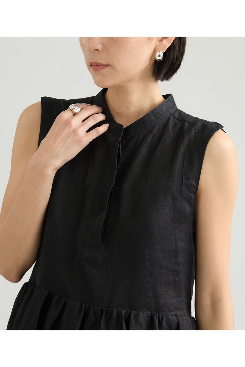 【カオス/Chaos】のカターニャチャンパカブラウス 人気、トレンドファッション・服の通販 founy(ファニー) 　ファッション　Fashion　レディースファッション　Fashion for Women　トップス・カットソー　Cut & Sew Tops　キャミソール&ノースリーブ　Camisoles & Sleeveless Tops　シャツ・ブラウス・オフィスカジュアル　Elegant Blouses & Button-Ups　キャンバス　Canvas, Canvas Fabric　吸水　Absorbent, Quick-Dry　定番　Standard, Basic Item　ノースリーブ　Sleeveless, No-Sleeve　フランス　France, French　フリル　Frill, Ruffle　フレンチ　French, French Style　ペプラム　Peplum, Flared Hem　ボトム　Bottoms, Lower Wear　リネン　Linen, Linen Fabric　ワッシャー　Washer, Crinkled Finish　おすすめ　Recommended / Our Picks　夏　Summer　エレガント 上品　Elegant　新作・新入荷　New Arrivals / New In　other-8|ID: prp329100004933142 ipo3291000000037027388