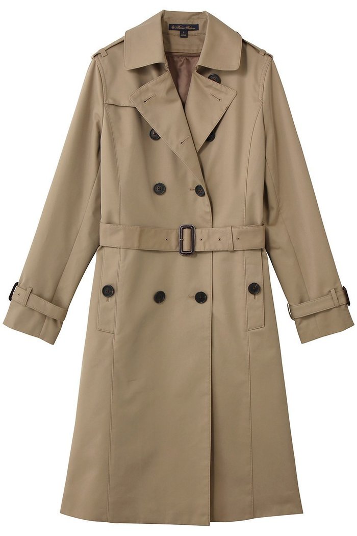 【ブルックス ブラザーズ/Brooks Brothers】のコットン/ポリエステル トレンチコート インテリア・キッズ・メンズ・レディースファッション・服の通販 founy(ファニー) https://founy.com/ ファッション Fashion レディースファッション Fashion for Women アウター Coat / Outerwear Collection コート・ロングコート・ピーコート Long Coats, Peacoats & More トレンチコート / 春秋の定番アウター Trench Coats ベーシック Basic, Essential ライナー Liner, Inner Layer ロング Long, Long-Length 新作・新入荷 New Arrivals / New In |ID: prp329100004933152 ipo3291000000037027441