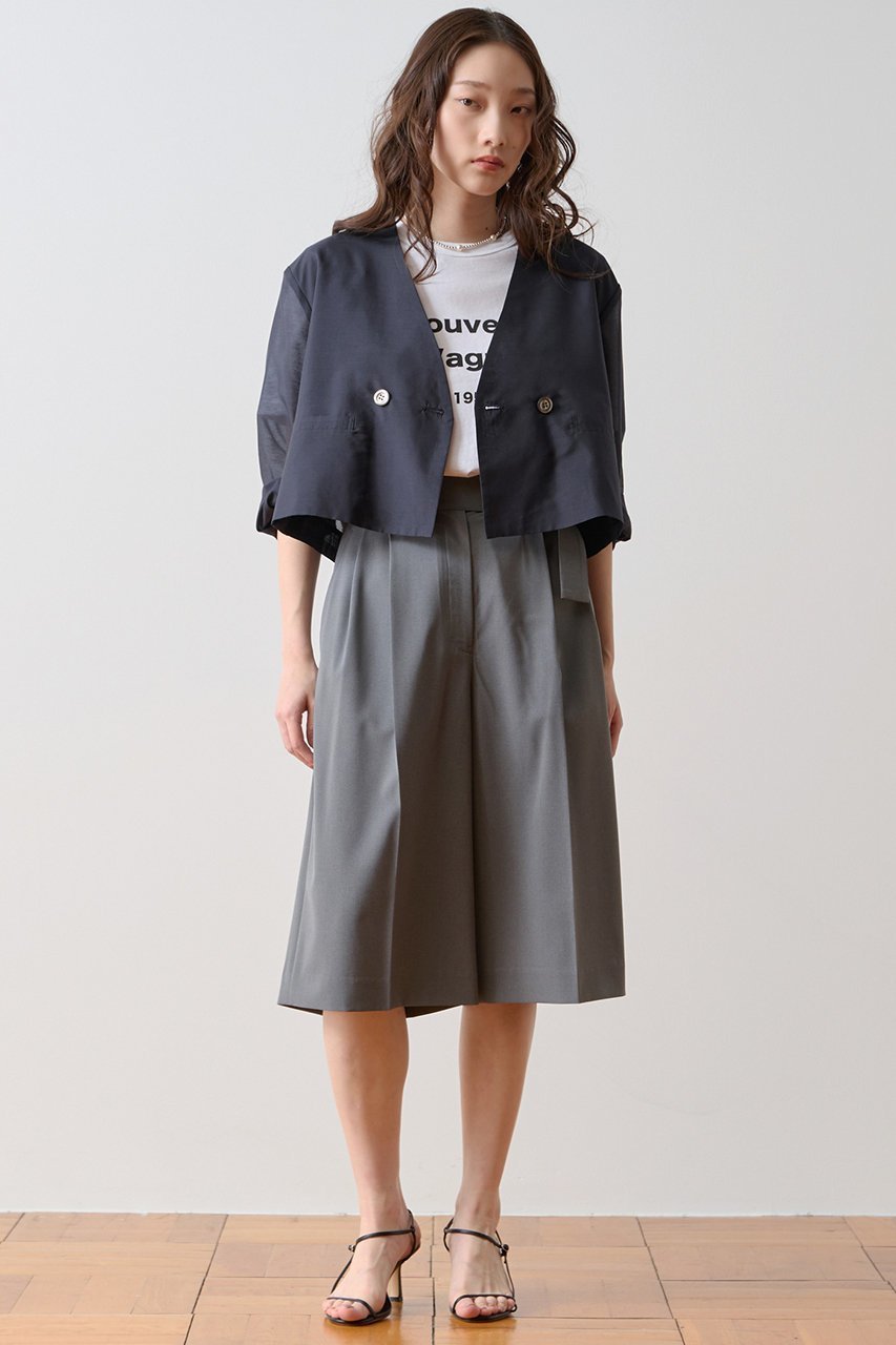 【ティアラ/Tiara】のショートジャケット 人気、トレンドファッション・服の通販 founy(ファニー) 　ファッション　Fashion　レディースファッション　Fashion for Women　アウター　Coat / Outerwear Collection　レディースジャケット・軽アウター　Jackets　おすすめ　Recommended / Our Picks　カーディガン　Cardigan, Knitwear　ショート　Short, Short Length　ジャケット　Jacket, Outerwear　ワイド　Wide, Wide Fit　新作・新入荷　New Arrivals / New In　other-2|ID: prp329100004933154 ipo3291000000037027462