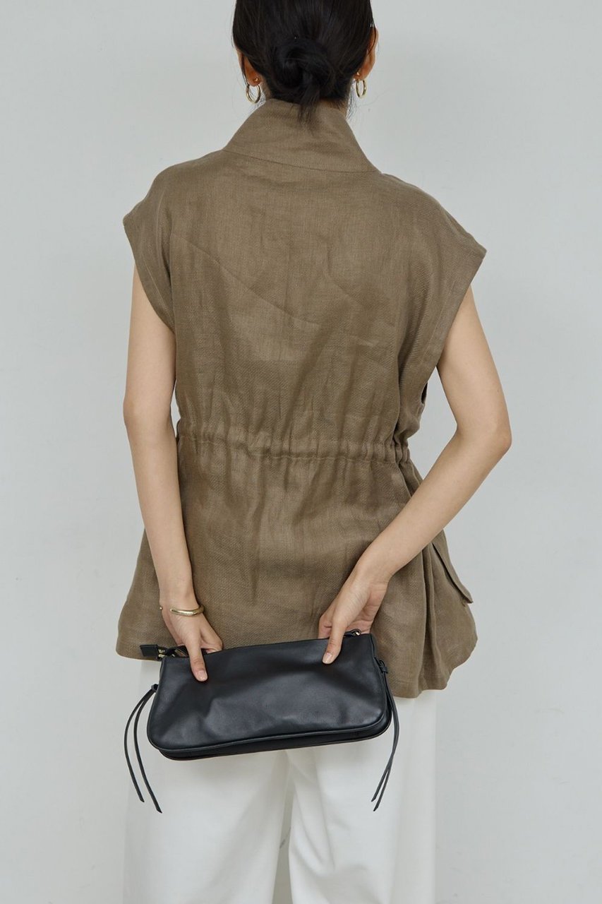 【ガリャルダガランテ/GALLARDAGALANTE】のフレンチリネンジレ 人気、トレンドファッション・服の通販 founy(ファニー) 　ファッション　Fashion　レディースファッション　Fashion for Women　アウター　Coat / Outerwear Collection　レディースジャケット・軽アウター　Jackets　エレガント 上品　Elegant　ジャケット　Jacket, Outerwear　スリーブ　Sleeve, Long Sleeve / Short Sleeve　フレンチ　French, French Style　ベスト　Vest, Waistcoat　ミリタリー　Military, Army Style　新作・新入荷　New Arrivals / New In　other-7|ID: prp329100004933156 ipo3291000000037027476