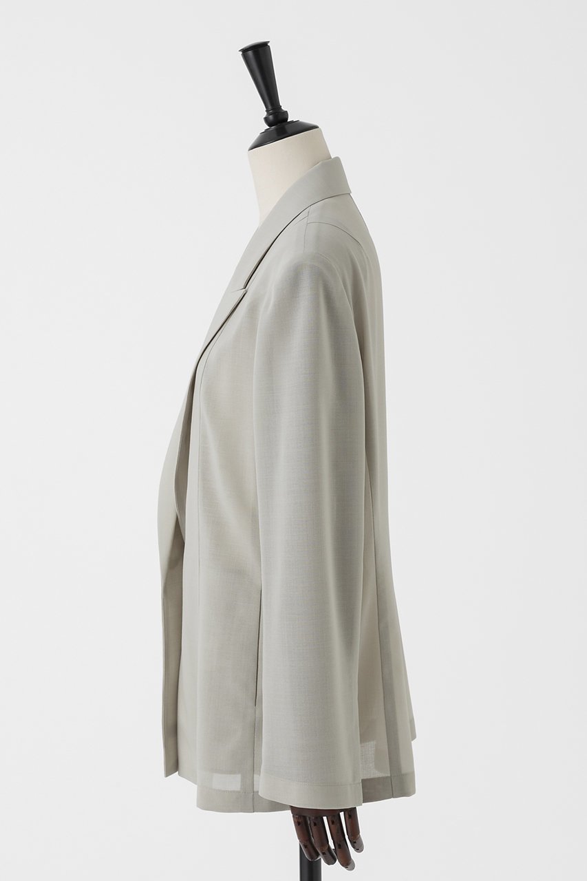 【オーヴィル/EAUVIRE】のシアーウールジャケット 人気、トレンドファッション・服の通販 founy(ファニー) 　ファッション　Fashion　レディースファッション　Fashion for Women　アウター　Coat / Outerwear Collection　レディースジャケット・軽アウター　Jackets　ジャケット　Jacket, Outerwear　夏　Summer　新作・新入荷　New Arrivals / New In　軽量　Lightweight, Ultra Light　other-2|ID: prp329100004933158 ipo3291000000037027482