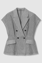 【アナイ/ANAYI】のカラミダブルペプラム ジャケット ブラック|ID: prp329100004933162 ipo3291000000037027513