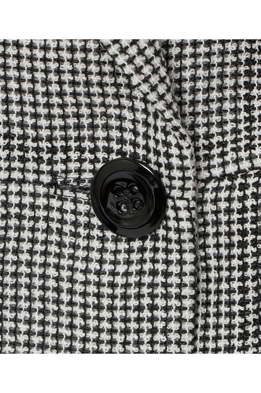 【アナイ/ANAYI】のカラミダブルペプラム ジャケット 人気、トレンドファッション・服の通販 founy(ファニー) 　ファッション　Fashion　レディースファッション　Fashion for Women　アウター　Coat / Outerwear Collection　レディースジャケット・軽アウター　Jackets　インナー　Innerwear　ジャケット　Jacket, Outerwear　ダブル　Double, Double-Breasted　チェック　Check, Plaid, Tartan　テーラード　Tailored, Tailored Fit　ノースリーブ　Sleeveless, No-Sleeve　ペプラム　Peplum, Flared Hem　モノトーン　Monotone, Black and White　新作・新入荷　New Arrivals / New In　other-5|ID: prp329100004933162 ipo3291000000037027519