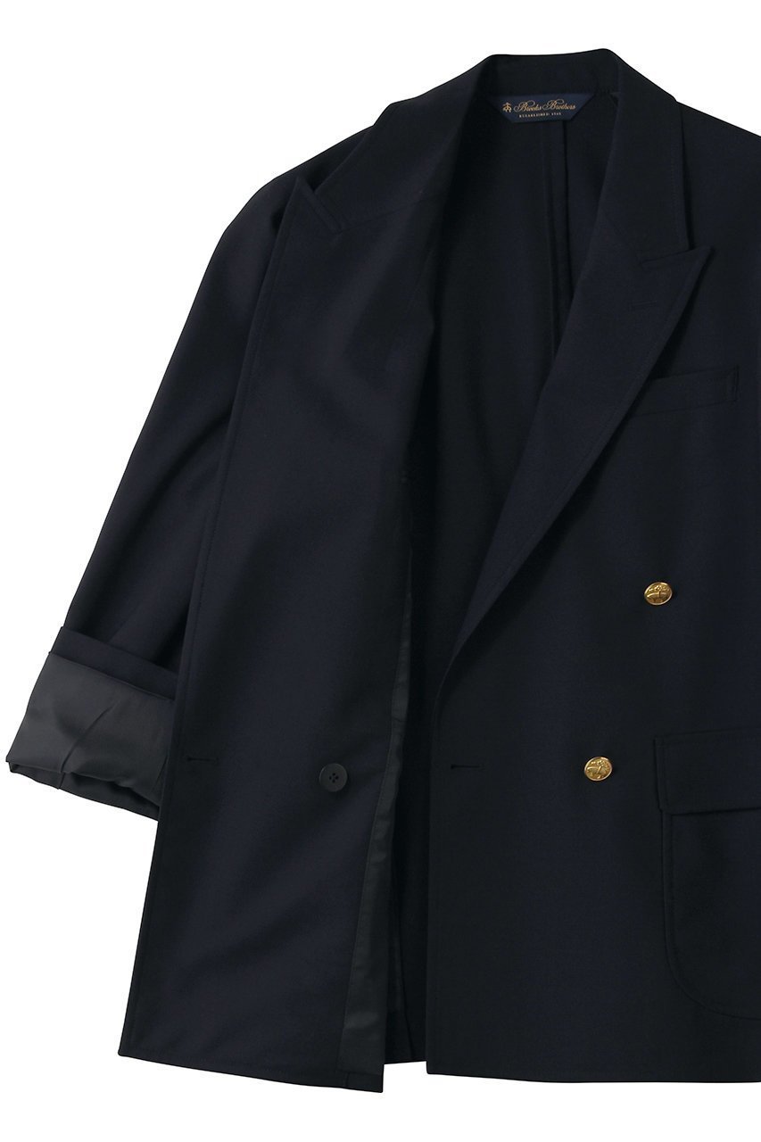 【ブルックス ブラザーズ/Brooks Brothers / MEN】の【MEN】 オンラインストア限定 コンバットウール ダブル4釦ブレザー Traditional 人気、トレンドファッション・服の通販 founy(ファニー) 　ファッション　Fashion　メンズファッション　Fashion for Men　ジャケット　Jacket, Outerwear　ダウン　Down, Puffer　ダブル　Double, Double-Breasted　デニム　Denim, Jeans Material　ドレス　Dress, One-Piece　パッチ　Patch, Appliqué　フラップ　Flap, Flap Pocket　フロント　Front, Front Design　ポケット　Pocket, Pocket Detail　おすすめ　Recommended / Our Picks　新作・新入荷　New Arrivals / New In　ビジネス 仕事 通勤　Business / Work / Commuting　other-6|ID: prp329100004933172 ipo3291000000037027581