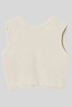 【イロット/IIROT】のcotton knit トップス 人気、トレンドファッション・服の通販 founy(ファニー) ファッション Fashion レディースファッション Fashion for Women トップス・カットソー Cut & Sew Tops ニット Knit Tops & Sweaters カジュアルプルオーバー・ニットトップス Pullovers & Knit Tops / Casual Pullovers インナー Innerwear コンパクト Compact, Small Size シンプル Simple, Minimal 新作・新入荷 New Arrivals / New In thumbnail アイボリー|ID: prp329100004933175 ipo3291000000037027597