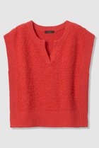 【アルアバイル/allureville】のツイストシャギープルオーバー レッド|ID: prp329100004933177 ipo3291000000037241378