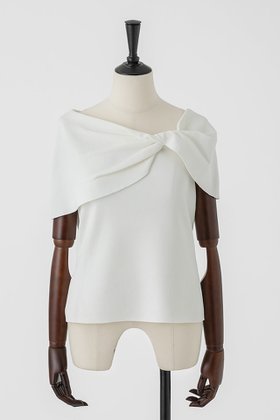 【オーヴィル/EAUVIRE】 ツイストケーププルオーバー人気、トレンドファッション・服の通販 founy(ファニー) ファッション Fashion レディースファッション Fashion for Women トップス・カットソー Cut & Sew Tops ニット Knit Tops & Sweaters カジュアルプルオーバー・ニットトップス Pullovers & Knit Tops / Casual Pullovers なめらか Smooth, Silky Texture コンパクト Compact, Small Size ストレッチ Stretch, Stretchy Fabric ツイスト Tweed, Tweed Fabric ミックス Mix, Mixed Style 新作・新入荷 New Arrivals / New In 日本製 Made In Japan |ID:prp329100004933178