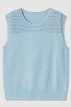 【アナイ/ANAYI】の【セットアップ対応商品】トラフォラートノースリーブ 人気、トレンドファッション・服の通販 founy(ファニー) ファッション Fashion レディースファッション Fashion for Women トップス・カットソー Cut & Sew Tops ニット Knit Tops & Sweaters キャミソール&ノースリーブ Camisoles & Sleeveless Tops カジュアルプルオーバー・ニットトップス Pullovers & Knit Tops / Casual Pullovers アンサンブル Ensemble Set イタリア Italy カーディガン Cardigan, Knitwear シンプル Simple, Minimal スパンコール Sequins, Sequin Embellishment セットアップ Set-Up, Coordinated Outfit 透かし Cut-Out, Lacework デコルテ Décolleté, Neckline 半袖 Short Sleeve, Half Sleeve おすすめ Recommended / Our Picks エレガント 上品 Elegant 新作・新入荷 New Arrivals / New In thumbnail ブルー|ID: prp329100004933185 ipo3291000000037027664