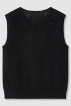 【アナイ/ANAYI】の【セットアップ対応商品】トラフォラートノースリーブ 人気、トレンドファッション・服の通販 founy(ファニー) ファッション Fashion レディースファッション Fashion for Women トップス・カットソー Cut & Sew Tops ニット Knit Tops & Sweaters キャミソール&ノースリーブ Camisoles & Sleeveless Tops カジュアルプルオーバー・ニットトップス Pullovers & Knit Tops / Casual Pullovers アンサンブル Ensemble Set イタリア Italy カーディガン Cardigan, Knitwear シンプル Simple, Minimal スパンコール Sequins, Sequin Embellishment セットアップ Set-Up, Coordinated Outfit 透かし Cut-Out, Lacework デコルテ Décolleté, Neckline 半袖 Short Sleeve, Half Sleeve おすすめ Recommended / Our Picks エレガント 上品 Elegant 新作・新入荷 New Arrivals / New In thumbnail ブラック|ID: prp329100004933185 ipo3291000000037027665