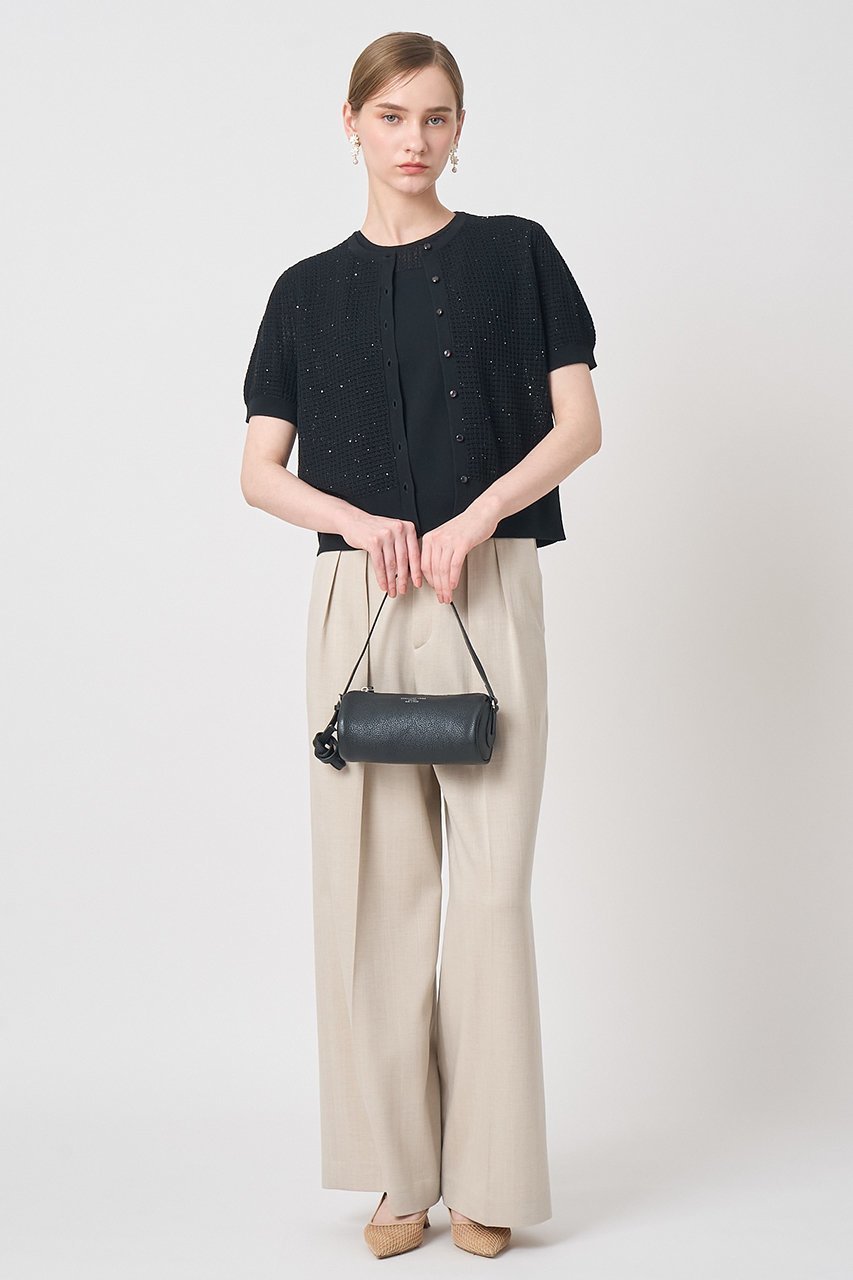 【アナイ/ANAYI】の【セットアップ対応商品】トラフォラート カーディガン 人気、トレンドファッション・服の通販 founy(ファニー) 　ファッション　Fashion　レディースファッション　Fashion for Women　トップス・カットソー　Cut & Sew Tops　ニット　Knit Tops & Sweaters　カーディガン・羽織り　Layered Style Cardigans　アンサンブル　Ensemble Set　イタリア　Italy　カーディガン　Cardigan, Knitwear　シンプル　Simple, Minimal　スパンコール　Sequins, Sequin Embellishment　スリーブ　Sleeve, Long Sleeve / Short Sleeve　セットアップ　Set-Up, Coordinated Outfit　透かし　Cut-Out, Lacework　おすすめ　Recommended / Our Picks　エレガント 上品　Elegant　新作・新入荷　New Arrivals / New In　other-7|ID: prp329100004933188 ipo3291000000037027697