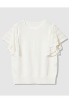 【アナイ/ANAYI】のシアーフレアスリーブ プルオーバー 人気、トレンドファッション・服の通販 founy(ファニー) ファッション Fashion レディースファッション Fashion for Women トップス・カットソー Cut & Sew Tops ニット Knit Tops & Sweaters カジュアルプルオーバー・ニットトップス Pullovers & Knit Tops / Casual Pullovers シアー Sheer, See-Through フェミニン Feminine, Girly フレア Flare, Flared 夏 Summer 新作・新入荷 New Arrivals / New In thumbnail オフホワイト|ID: prp329100004933189 ipo3291000000037027700