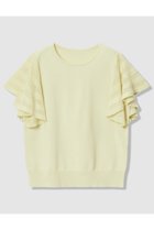 【アナイ/ANAYI】のシアーフレアスリーブ プルオーバー 人気、トレンドファッション・服の通販 founy(ファニー) ファッション Fashion レディースファッション Fashion for Women トップス・カットソー Cut & Sew Tops ニット Knit Tops & Sweaters カジュアルプルオーバー・ニットトップス Pullovers & Knit Tops / Casual Pullovers シアー Sheer, See-Through フェミニン Feminine, Girly フレア Flare, Flared 夏 Summer 新作・新入荷 New Arrivals / New In thumbnail イエロー|ID: prp329100004933189 ipo3291000000037027701