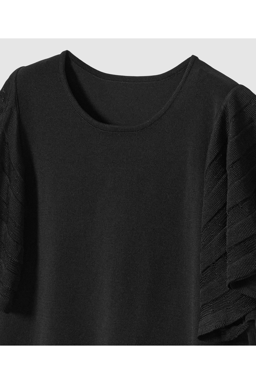 【アナイ/ANAYI】のシアーフレアスリーブ プルオーバー 人気、トレンドファッション・服の通販 founy(ファニー) 　ファッション　Fashion　レディースファッション　Fashion for Women　トップス・カットソー　Cut & Sew Tops　ニット　Knit Tops & Sweaters　カジュアルプルオーバー・ニットトップス　Pullovers & Knit Tops / Casual Pullovers　シアー　Sheer, See-Through　フェミニン　Feminine, Girly　フレア　Flare, Flared　夏　Summer　新作・新入荷　New Arrivals / New In　other-3|ID: prp329100004933189 ipo3291000000037027705