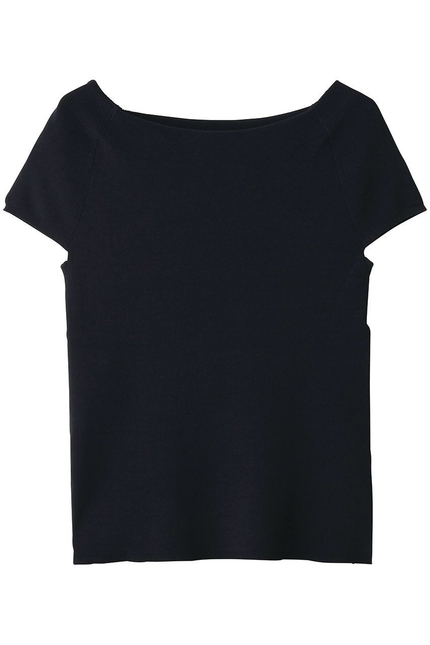 【アルアバイル/allureville】の2WAY NCショートスリーブプルオーバー インテリア・キッズ・メンズ・レディースファッション・服の通販 founy(ファニー) 　ファッション　Fashion　レディースファッション　Fashion for Women　トップス・カットソー　Cut & Sew Tops　ニット　Knit Tops & Sweaters　カジュアルプルオーバー・ニットトップス　Pullovers & Knit Tops / Casual Pullovers　おすすめ　Recommended / Our Picks　イエロー　Yellow　インナー　Innerwear　ジャケット　Jacket, Outerwear　定番　Standard, Basic Item　新作・新入荷　New Arrivals / New In　ネイビー|ID: prp329100004933193 ipo3291000000037027739