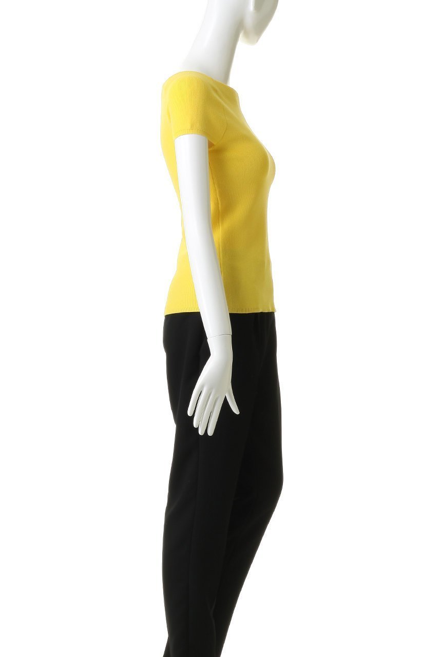 【アルアバイル/allureville】の2WAY NCショートスリーブプルオーバー 人気、トレンドファッション・服の通販 founy(ファニー) 　ファッション　Fashion　レディースファッション　Fashion for Women　トップス・カットソー　Cut & Sew Tops　ニット　Knit Tops & Sweaters　カジュアルプルオーバー・ニットトップス　Pullovers & Knit Tops / Casual Pullovers　おすすめ　Recommended / Our Picks　イエロー　Yellow　インナー　Innerwear　ジャケット　Jacket, Outerwear　定番　Standard, Basic Item　新作・新入荷　New Arrivals / New In　other-3|ID: prp329100004933193 ipo3291000000037027742