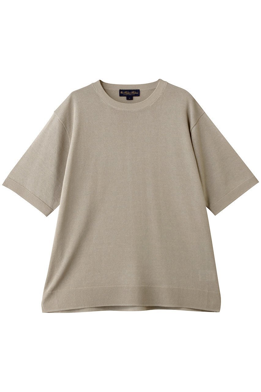 【ブルックス ブラザーズ/Brooks Brothers / MEN】の【MEN】 オンラインストア限定 ペーパーヤーン クルーネック ショートスリーブセーター インテリア・キッズ・メンズ・レディースファッション・服の通販 founy(ファニー) 　ファッション　Fashion　メンズファッション　Fashion for Men　トップス・カットソー　Cut & Sew Tops　ニット・セーター / 定番トップス　Knit Tops & Sweaters　ドレープ　Drape, Draping Fabric　リネン　Linen, Linen Fabric　エレガント 上品　Elegant　夏　Summer　新作・新入荷　New Arrivals / New In　軽量　Lightweight, Ultra Light　ベージュ|ID: prp329100004933194 ipo3291000000037027750