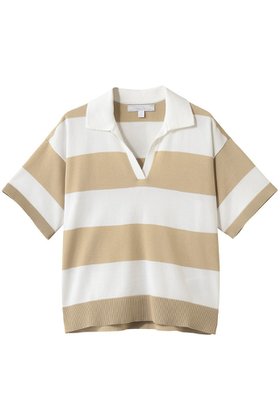 【ブルックス ブラザーズ/Brooks Brothers】 スーピマコットン ラグビーストライプ ショートスリーブ ポロセーター人気、トレンドファッション・服の通販 founy(ファニー) ファッション Fashion レディースファッション Fashion for Women トップス・カットソー Cut & Sew Tops ニット Knit Tops & Sweaters カジュアルプルオーバー・ニットトップス Pullovers & Knit Tops / Casual Pullovers なめらか Smooth, Silky Texture エレガント 上品 Elegant コンパクト Compact, Small Size ショート Short, Short Length ストライプ Stripe, Striped Pattern スポーティ Sporty, Casual Athletic スリーブ Sleeve, Long Sleeve / Short Sleeve セーター Sweater, Knitwear デニム Denim, Jeans Material トレンド Trend, Trending Now フェミニン Feminine, Girly 新作・新入荷 New Arrivals / New In |ID:prp329100004933195