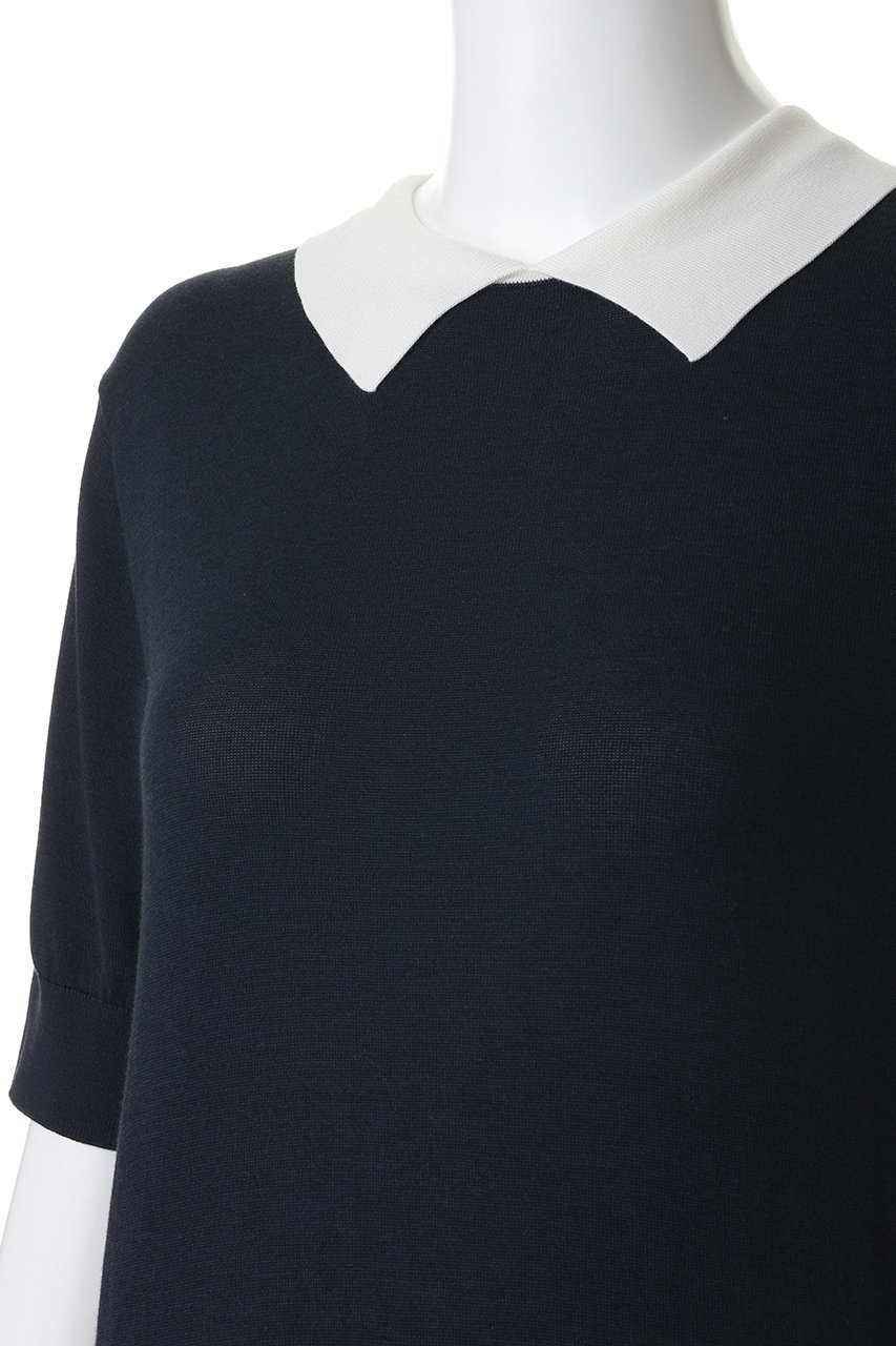 【ブルックス ブラザーズ/Brooks Brothers】のキュプラ/コットン バイカラー ポロセーター 人気、トレンドファッション・服の通販 founy(ファニー) 　ファッション　Fashion　レディースファッション　Fashion for Women　トップス・カットソー　Cut & Sew Tops　ニット　Knit Tops & Sweaters　カジュアルプルオーバー・ニットトップス　Pullovers & Knit Tops / Casual Pullovers　キュプラ　Cupro, Eco Fabric　セーター　Sweater, Knitwear　バランス　Balance, Style Balance　エレガント 上品　Elegant　新作・新入荷　New Arrivals / New In　other-5|ID: prp329100004933197 ipo3291000000037027775