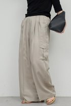 【ガリャルダガランテ/GALLARDAGALANTE】の【セットアップ対応】キュプラカーゴパンツ 人気、トレンドファッション・服の通販 founy(ファニー) ファッション Fashion レディースファッション Fashion for Women セットアップ Matching Sets レディースパンツ・ボトムス Pants & Trousers / Bottoms パンツ Pants & Trousers カーゴパンツ Cargo Pants, Utility Pants キュプラ Cupro, Eco Fabric セットアップ Set-Up, Coordinated Outfit リラックス Relax, Relaxed Fit 新作・新入荷 New Arrivals / New In thumbnail グレージュ|ID: prp329100004933198 ipo3291000000037027778