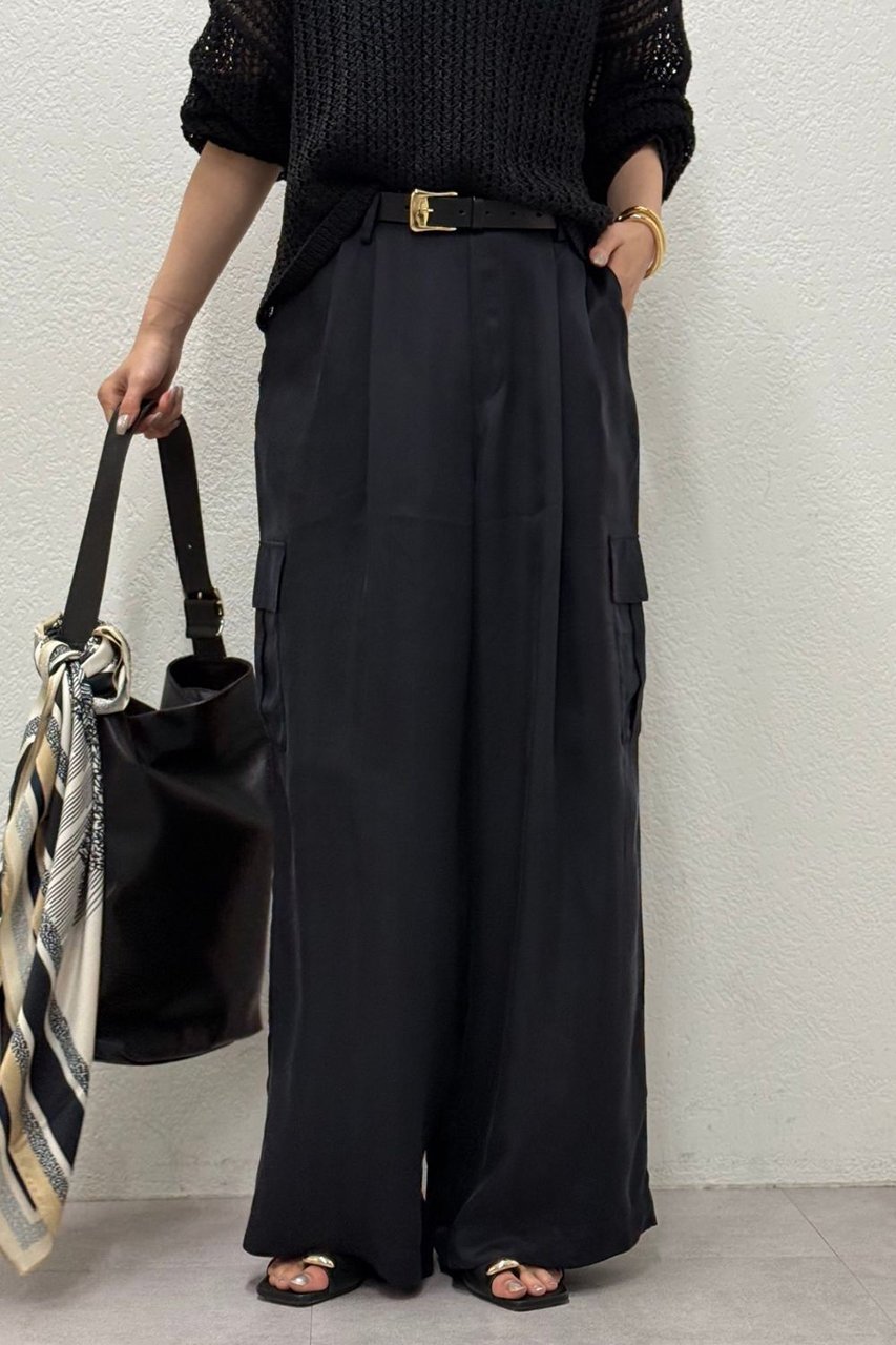 【ガリャルダガランテ/GALLARDAGALANTE】の【セットアップ対応】キュプラカーゴパンツ 人気、トレンドファッション・服の通販 founy(ファニー) 　ファッション　Fashion　レディースファッション　Fashion for Women　セットアップ　Matching Sets　レディースパンツ・ボトムス　Pants & Trousers / Bottoms　パンツ　Pants & Trousers　カーゴパンツ　Cargo Pants, Utility Pants　キュプラ　Cupro, Eco Fabric　セットアップ　Set-Up, Coordinated Outfit　リラックス　Relax, Relaxed Fit　新作・新入荷　New Arrivals / New In　other-5|ID: prp329100004933198 ipo3291000000037027783