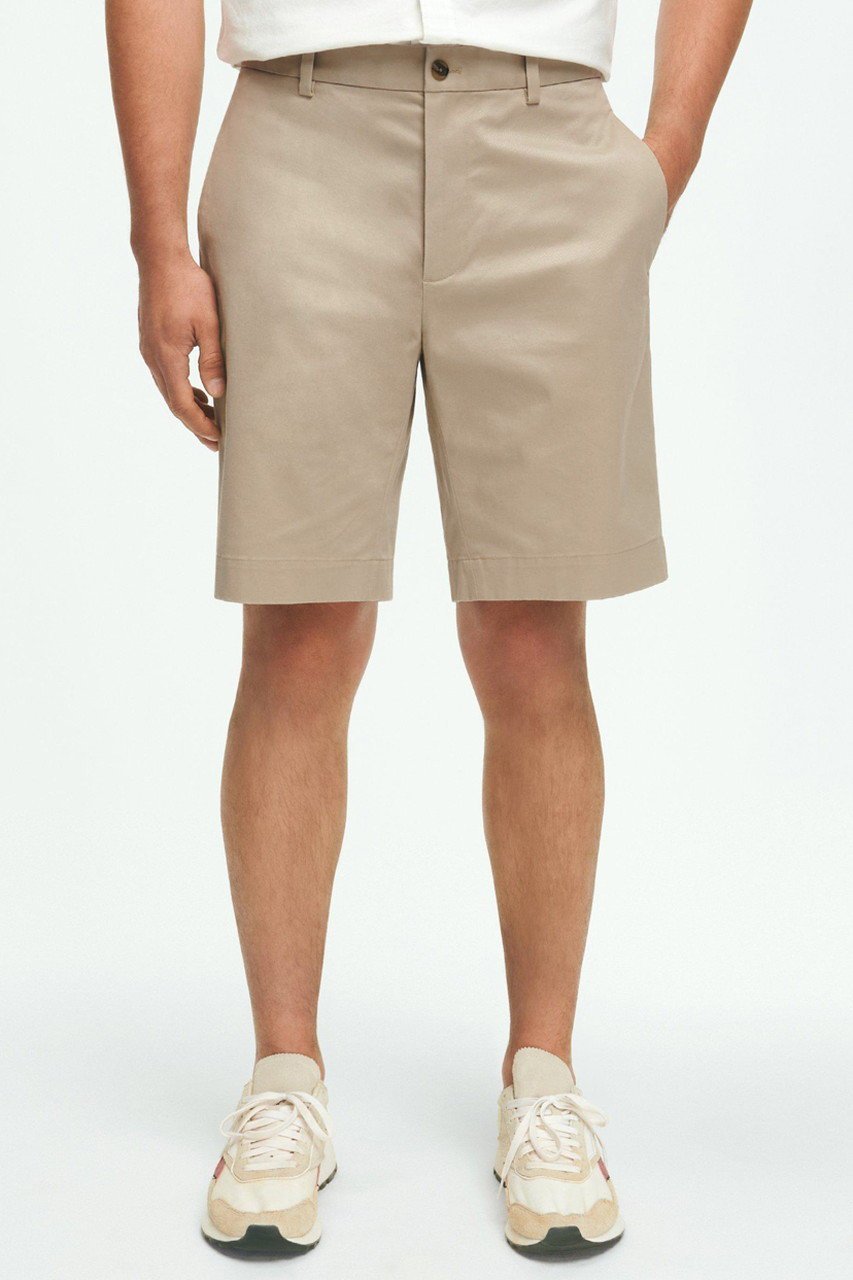 【ブルックス ブラザーズ/Brooks Brothers / MEN】の【MEN】ストレッチコットン ライトウエイトアドバンテージチノ プレーンフロント 9inショーツ 人気、トレンドファッション・服の通販 founy(ファニー) 　ファッション　Fashion　メンズファッション　Fashion for Men　ボトムス　Bottoms　おすすめ　Recommended / Our Picks　ショーツ　Shorts, Short Pants　シンプル　Simple, Minimal　ジャケット　Jacket, Outerwear　ストレッチ　Stretch, Stretchy Fabric　スポーティ　Sporty, Casual Athletic　エレガント 上品　Elegant　人気　Popular, Best Seller　夏　Summer　定番　Standard, Basic Item　新作・新入荷　New Arrivals / New In　春　Spring　S/S・春夏　SS, Spring/Summer, Warm Season　無地　Plain, Solid Color　軽量　Lightweight, Ultra Light　other-7|ID: prp329100004933213 ipo3291000000037027881
