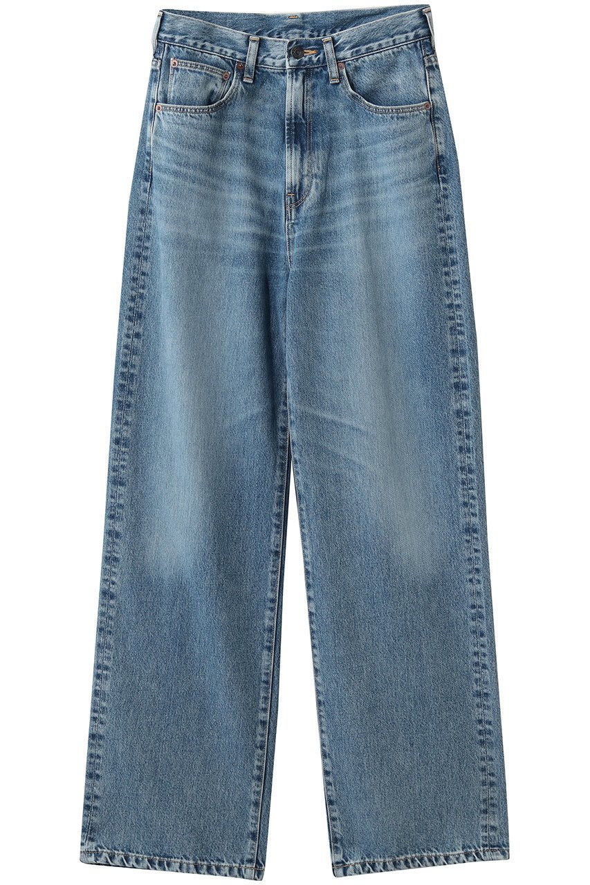 【ブルックス ブラザーズ/Brooks Brothers】のコットン ワイドレッグ デニムパンツ 人気、トレンドファッション・服の通販 founy(ファニー) 　ファッション　Fashion　レディースファッション　Fashion for Women　パンツ　Pants & Trousers　デニムパンツ・ジーンズ・美脚デニム　Denim Jeans & Pants　おすすめ　Recommended / Our Picks　ウォッシュ　Washed Finish　コンパクト　Compact, Small Size　セーター　Sweater, Knitwear　デニム　Denim, Jeans Material　トレンド　Trend, Trending Now　フェミニン　Feminine, Girly　ワイド　Wide, Wide Fit　ヴィンテージ　Vintage Style　新作・新入荷　New Arrivals / New In　 other-1|ID: prp329100004933214 ipo3291000000037027882