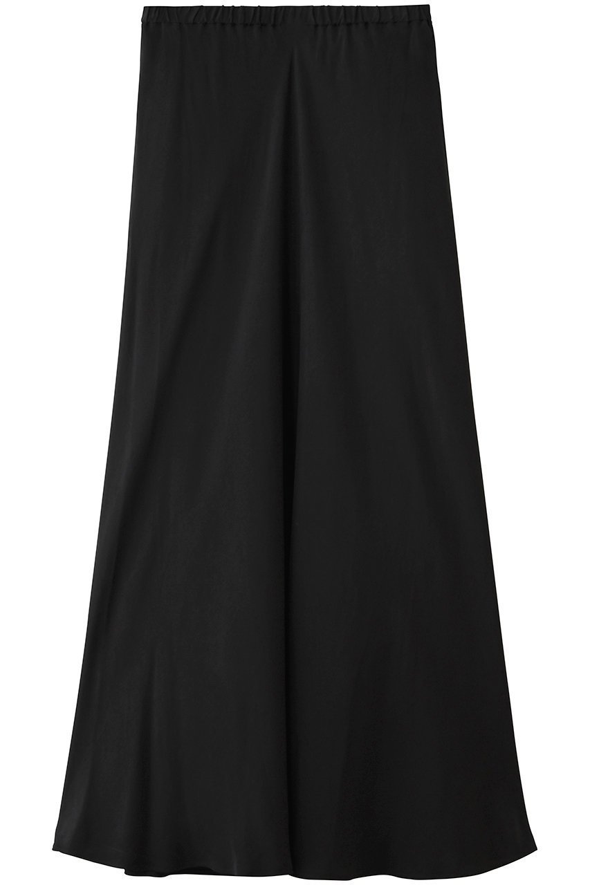 【プルミエ アロンディスモン/1er Arrondissement】のキュプラフィブリル マーメイドスカート インテリア・キッズ・メンズ・レディースファッション・服の通販 founy(ファニー) 　ファッション　Fashion　レディースファッション　Fashion for Women　スカート　Skirts　ロングスカート　Long Skirts / Maxi & Midi Skirts　とろみ　Fluid, Flowy Fabric　キュプラ　Cupro, Eco Fabric　シンプル　Simple, Minimal　フレア　Flare, Flared　マーメイド　Mermaid, Fishtail Silhouette　ロング　Long, Long-Length　新作・新入荷　New Arrivals / New In　ブラック|ID: prp329100004933230 ipo3291000000037027999