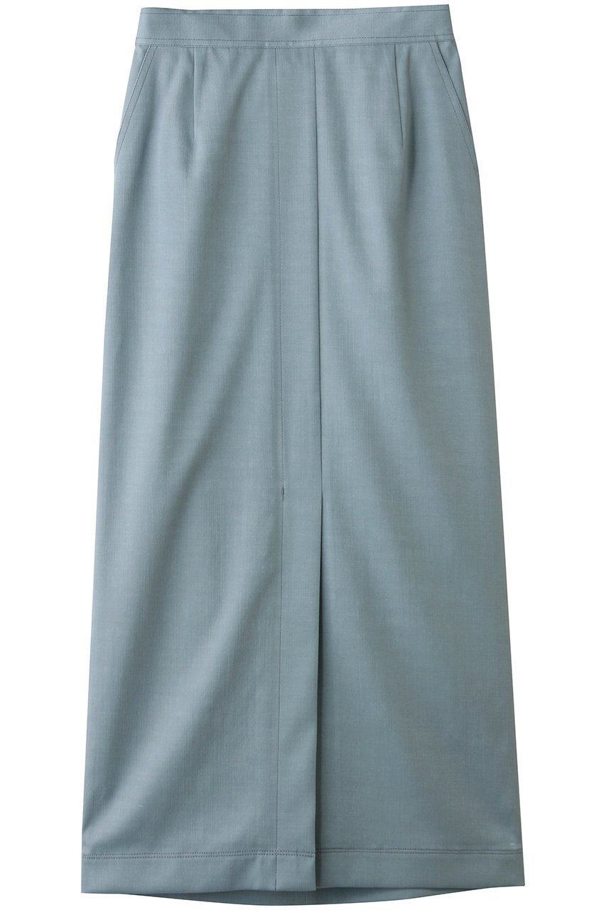 【アルアバイル/allureville】のデニムライクペンシルスカート インテリア・キッズ・メンズ・レディースファッション・服の通販 founy(ファニー) 　ファッション　Fashion　レディースファッション　Fashion for Women　スカート　Skirts　ロングスカート　Long Skirts / Maxi & Midi Skirts　シンプル　Simple, Minimal　ストレッチ　Stretch, Stretchy Fabric　ペンシル　Pencil, Pencil Skirt　ロング　Long, Long-Length　今季　This Season, Current Season　夏　Summer　新作・新入荷　New Arrivals / New In　ライトブルー|ID: prp329100004933233 ipo3291000000037028016