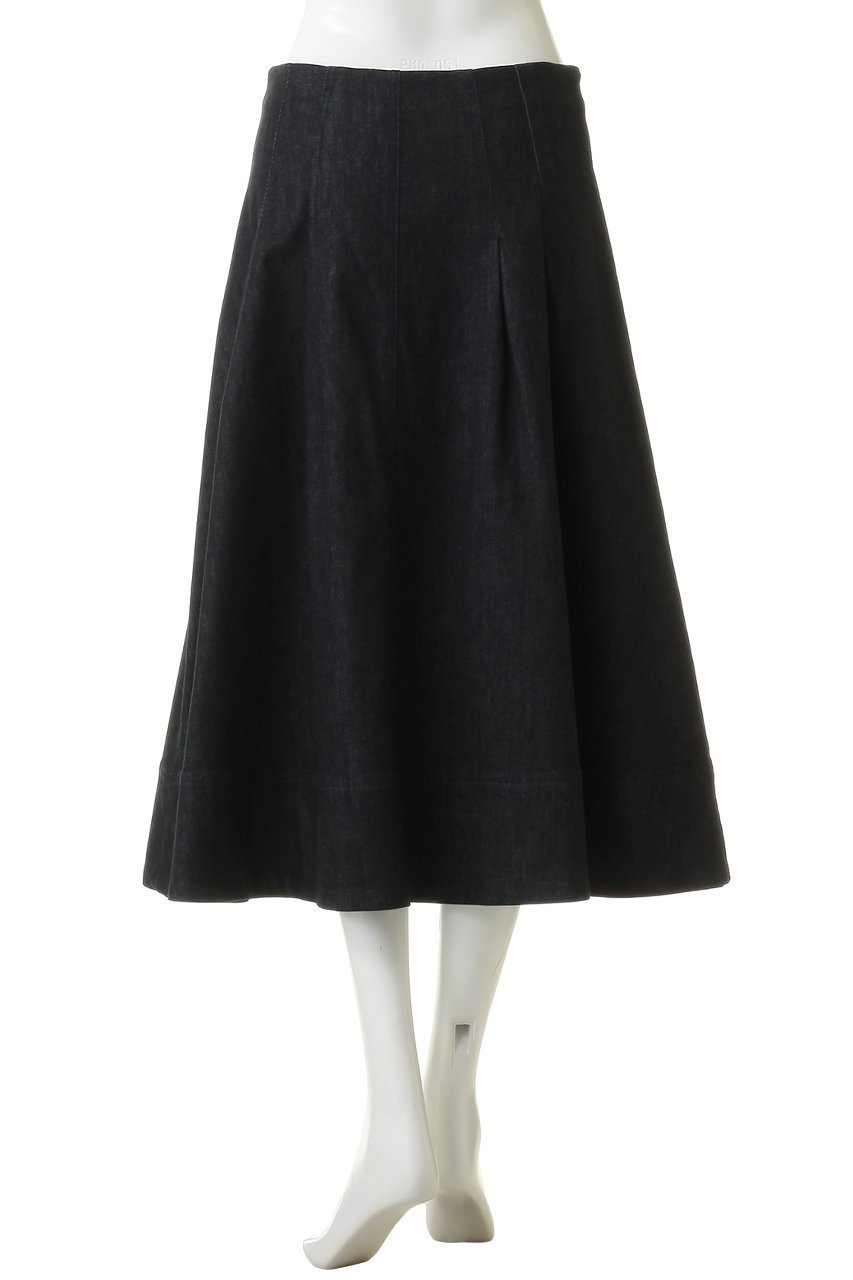 【ブルックス ブラザーズ/Brooks Brothers】のストレッチコットンデニム ミディ フレアスカート 人気、トレンドファッション・服の通販 founy(ファニー) 　ファッション　Fashion　レディースファッション　Fashion for Women　スカート　Skirts　Aライン・フレアスカート　A-Line & Flared Skirts　インディゴ　Indigo Denim　エレガント 上品　Elegant　デニム　Denim, Jeans Material　フレア　Flare, Flared　夏　Summer　新作・新入荷　New Arrivals / New In　春　Spring　S/S・春夏　SS, Spring/Summer, Warm Season　A/W・秋冬　Autumn/Winter　other-4|ID: prp329100004933234 ipo3291000000037028027