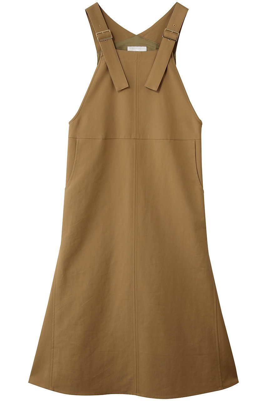 【ブルックス ブラザーズ/Brooks Brothers】の【Double B Collection】コットン BBロゴ ジャンパースカート インテリア・キッズ・メンズ・レディースファッション・服の通販 founy(ファニー) 　ファッション　Fashion　レディースファッション　Fashion for Women　スカート　Skirts　ロングスカート　Long Skirts / Maxi & Midi Skirts　なめらか　Smooth, Silky Texture　セーター　Sweater, Knitwear　トレンド　Trend, Trending Now　ドレス　Dress, One-Piece　フォルム　Silhouette, Form　ポケット　Pocket, Pocket Detail　マーメイド　Mermaid, Fishtail Silhouette　ロング　Long, Long-Length　ワンポイント　One Point, Statement Accent　夏　Summer　新作・新入荷　New Arrivals / New In　春　Spring　S/S・春夏　SS, Spring/Summer, Warm Season　A/W・秋冬　Autumn/Winter　ベージュ|ID: prp329100004933236 ipo3291000000037028032