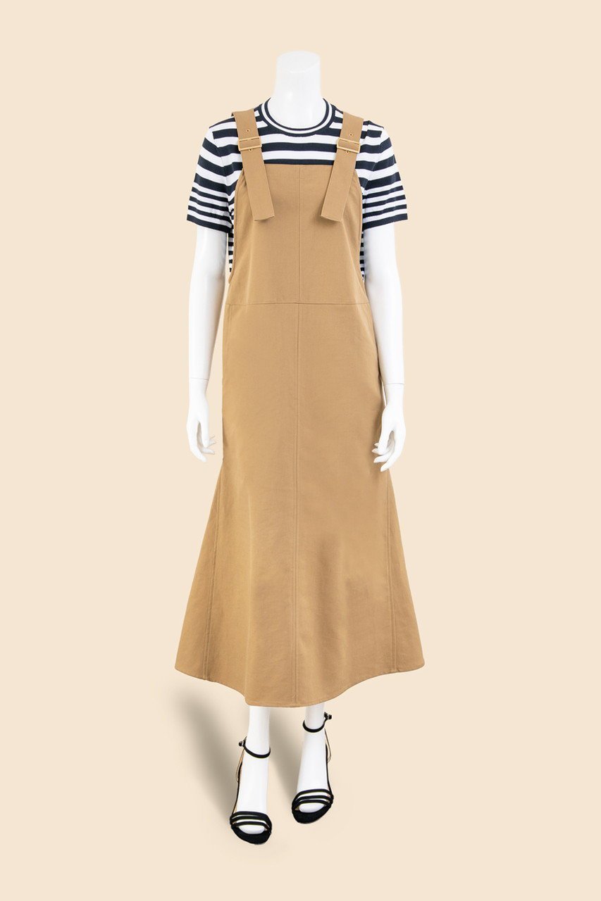 【ブルックス ブラザーズ/Brooks Brothers】の【Double B Collection】コットン BBロゴ ジャンパースカート 人気、トレンドファッション・服の通販 founy(ファニー) 　ファッション　Fashion　レディースファッション　Fashion for Women　スカート　Skirts　ロングスカート　Long Skirts / Maxi & Midi Skirts　なめらか　Smooth, Silky Texture　セーター　Sweater, Knitwear　トレンド　Trend, Trending Now　ドレス　Dress, One-Piece　フォルム　Silhouette, Form　ポケット　Pocket, Pocket Detail　マーメイド　Mermaid, Fishtail Silhouette　ロング　Long, Long-Length　ワンポイント　One Point, Statement Accent　夏　Summer　新作・新入荷　New Arrivals / New In　春　Spring　S/S・春夏　SS, Spring/Summer, Warm Season　A/W・秋冬　Autumn/Winter　other-7|ID: prp329100004933236 ipo3291000000037028041