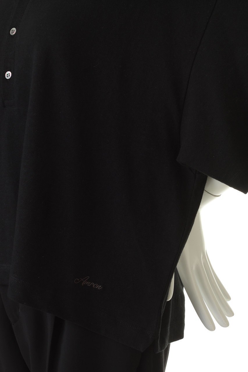 【アメリカーナ/Americana】のヘンリーネックワイドTシャツ 人気、トレンドファッション・服の通販 founy(ファニー) 　ファッション　Fashion　レディースファッション　Fashion for Women　トップス・カットソー　Cut & Sew Tops　シャツ・ブラウス・オフィスカジュアル　Elegant Blouses & Button-Ups　ロングTシャツ・Tシャツ　Longline T-Shirts & Tees　カットソー・ベーシックTシャツ　Cut-and-Sewn Tops / Stretch Tees & Basics　カットソー　Cut and Sewn Top　ショート　Short, Short Length　スラックス　Slacks, Dress Pants　スリーブ　Sleeve, Long Sleeve / Short Sleeve　センター　Center, Center Line　デニム　Denim, Jeans Material　フォルム　Silhouette, Form　ルーズ　Loose, Oversized　ワイド　Wide, Wide Fit　定番　Standard, Basic Item　新作・新入荷　New Arrivals / New In　other-5|ID: prp329100004935548 ipo3291000000037037883