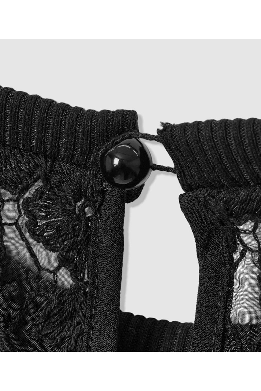 【アルアバイル/allureville】の【LOULOU WILLOUGHBY】オーガンスカラTシャツ 人気、トレンドファッション・服の通販 founy(ファニー) 　ファッション　Fashion　レディースファッション　Fashion for Women　トップス・カットソー　Cut & Sew Tops　シャツ・ブラウス・オフィスカジュアル　Elegant Blouses & Button-Ups　ロングTシャツ・Tシャツ　Longline T-Shirts & Tees　カットソー・ベーシックTシャツ　Cut-and-Sewn Tops / Stretch Tees & Basics　オーガンジー　Organza Fabric　ショート　Short, Short Length　シンプル　Simple, Minimal　スカラップ　Scallop, Scalloped Edge　スリーブ　Sleeve, Long Sleeve / Short Sleeve　チュール　Tulip, Tulip Motif　ヘムライン　Hemline, Bottom Cut　夏　Summer　新作・新入荷　New Arrivals / New In　other-5|ID: prp329100004935551 ipo3291000000037037906