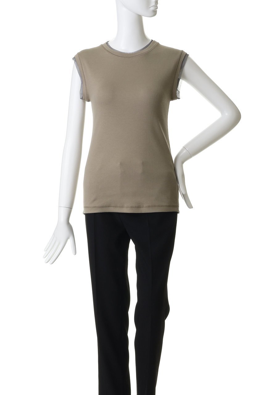 【フォルフォルモ/FORFORMO】のSimple Crewneck Tops 人気、トレンドファッション・服の通販 founy(ファニー) 　ファッション　Fashion　レディースファッション　Fashion for Women　トップス・カットソー　Cut & Sew Tops　キャミソール&ノースリーブ　Camisoles & Sleeveless Tops　シャツ・ブラウス・オフィスカジュアル　Elegant Blouses & Button-Ups　ロングTシャツ・Tシャツ　Longline T-Shirts & Tees　カットソー・ベーシックTシャツ　Cut-and-Sewn Tops / Stretch Tees & Basics　インナー　Innerwear　カッティング　Cutting Detail　キャミソール　Camisole, Spaghetti Strap Top　タンク　Tank Top, Sleeveless Top　バランス　Balance, Style Balance　新作・新入荷　New Arrivals / New In　other-2|ID: prp329100004935552 ipo3291000000037037914