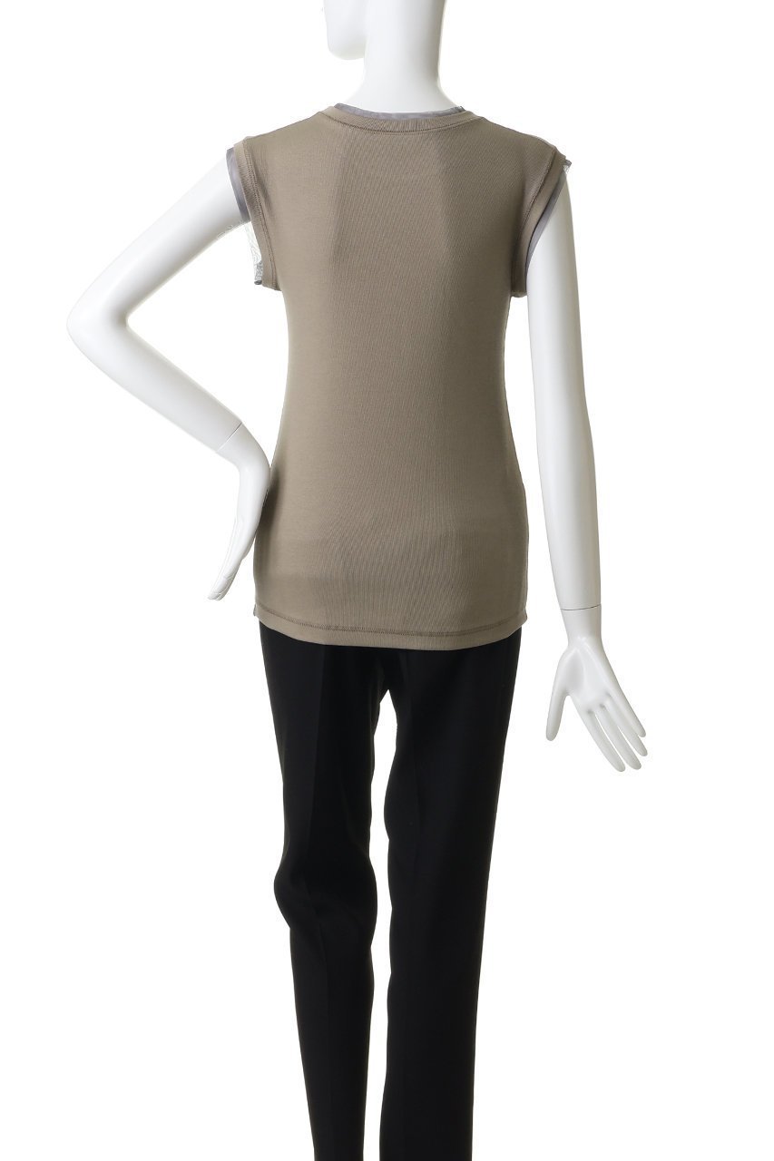 【フォルフォルモ/FORFORMO】のSimple Crewneck Tops 人気、トレンドファッション・服の通販 founy(ファニー) 　ファッション　Fashion　レディースファッション　Fashion for Women　トップス・カットソー　Cut & Sew Tops　キャミソール&ノースリーブ　Camisoles & Sleeveless Tops　シャツ・ブラウス・オフィスカジュアル　Elegant Blouses & Button-Ups　ロングTシャツ・Tシャツ　Longline T-Shirts & Tees　カットソー・ベーシックTシャツ　Cut-and-Sewn Tops / Stretch Tees & Basics　インナー　Innerwear　カッティング　Cutting Detail　キャミソール　Camisole, Spaghetti Strap Top　タンク　Tank Top, Sleeveless Top　バランス　Balance, Style Balance　新作・新入荷　New Arrivals / New In　other-4|ID: prp329100004935552 ipo3291000000037037916